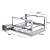 Kit Churrasqueira Inox Giratória 4 Espetos + 3 Brindes Motor Bivolts Weg - Imagem 2