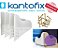 Kantofix  Cantoneira Fixador De Colchão Cama Box Cor Branca - Imagem 1