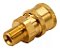 Bico Engate Rapido Adaptador 1/4 Dourado Detailer - Imagem 1
