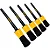 Kit 5 Pincéis para Limpeza Externa - Imagem 2