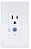 TOMADA INTELIGENTE TOUCH BRANCO SONOFF - Imagem 1