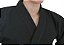 Kimono para Karate Preto Modelo Básico em Tecido Brim/Algodão - Imagem 5