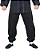 Calça de Kung Fu - em Tecido Oxford ( sintético ) . - Imagem 1