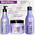 Kit Cond, Creme de Pentear e Máscara pra Cabelo com Queda e Danificado Pós Progressiva 850ml - Imagem 4