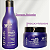 Kit Shampoo e Creme Máscara para Cabelos Brancos,Loiros, Grisalhos e Platinados WF Jet Silver 550ml - Imagem 5