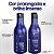 Kit Shampoo + Condicionador para Cabelos Coloridos com Proteção da Cor COLOR WF 600ml - Imagem 2