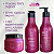 Kit Cond, Máscara e Creme de Pentear para Cabelos Com Química, Progressiva e Alisamento WF 850ml - Imagem 9
