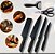 Kit Churrasco Aço Inox Churrasqueiro Navalha Faqueiro - Imagem 2