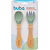 Kit Pratinho em Silicone com Ventosa + Talheres em Silicone e Bambu Verde - Imagem 7