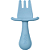 Kit Talher em Silicone Azul da Buba - Imagem 4