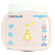 Lancheira Bentô Box 550ml Pimpolho Rosa/Girafa - Imagem 1