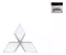Emblema Tampa Traseira Mitsubishi Lancer 2008/2013 - Imagem 1