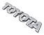 Emblema Tampa Traseira Toyota Hilux Sw4  2005 A 2014 - Imagem 3
