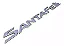 Emblema Tampa Traseira Hyundai Santa Fe 2013 A 2019 - Imagem 3