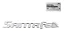 Emblema Tampa Traseira Hyundai Santa Fe 2006 A 2012 - Imagem 1