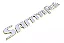 Emblema Tampa Traseira Hyundai Santa Fe 2006 A 2012 - Imagem 2