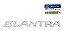Emblema Tampa Traseira Hyundai Elantra 2016 A 2018 - Imagem 1