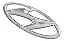 Emblema Hyundai Dianteiro Azera 08/10 Traseiro I30 07/12 Traseiro Tucson 06/16 - Imagem 3