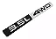 Emblema Tampa Traseira Hyundai Santa Fe 2006/12 - Imagem 2