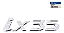 Emblema Tampa Traseira Hyundai Ix35 2009 A 2020 - Imagem 1