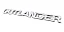 Emblema Tampa Traseira Mitsubishi Outlander 2014 A 2021 - Imagem 2
