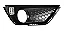 Moldura Farol Neblina Lado Esquerdo Jeep Compass 2017/20 - Imagem 2