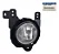 Farol Neblina Lado Esquerdo Kia Soul 2008 A 2011 - Imagem 1