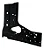 Suporte Farol Dianteiro Lado Direito Mitsubishi L200 16/18 - Imagem 3