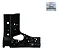 Suporte Farol Dianteiro Lado Direito Mitsubishi L200 16/18 - Imagem 1