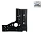 Suporte Farol Dianteiro Lado Esquerdo Mitsubishi L200 16/18 - Imagem 1