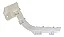 Suporte Parachoque Traseiro Direito Mitsubishi Asx 2010/2020 - Imagem 2