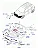 Suporte Central Parachoque Dianteiro Hyundai Tucson 2006/16 - Imagem 4