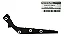Suporte Parachoque Traseiro Esquerdo Nissan Sentra 2007/13 - Imagem 1