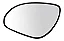 Lente Espelho Retrovisor Esquerdo Hyundai I30 2007 A 2012 - Imagem 3