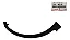 Guarnição Moldura Paralama Direito Toyota Hillux 2005/15 - Imagem 1