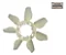 Helice Radiador Toyota Hilux Sw4 05/20 Hilux 11/20 - Imagem 1