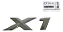 Emblema Tampa Traseira Bmw X1 2019 A 2022 - Imagem 1