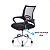 Cadeira de Escritório Giratória Diretor Preta Encosto em Mesh Ajuste de Altura Para até 120kg - Imagem 5