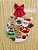 RECORTES DE FELTRO GUIRLANDA PAPAI NOEL TRENÓR . VERIFICAR SEGUNDA FOTO PARA VER O MODELO. - Imagem 2