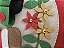 RECORTE DE FELYTRO FLOR DE NATAL FLÂMULA CASAL DE NOEL. ( VER NA FOTO) - Imagem 2