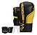 Kit Luva De Boxe Muay Thai Fx1 Bandagem + Bucal Amarelo/Preto Pretorian - Imagem 1