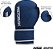 Kit Luva De Boxe Muay Thai Fx2 Bandagem + Bucal Azul/Branco Pretorian - Imagem 2