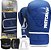 Kit Luva De Boxe Muay Thai Fx2 Bandagem + Bucal Azul/Branco Pretorian - Imagem 1
