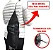 Kit Luva De Boxe Muay Thai + Bandagem + Protetor Bucal Black Line Naja Dourada - Imagem 3