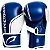 Kit Luva De Boxe Muay Thai Fx1 Bandagem + Bucal Azul/Branco Pretorian - Imagem 3