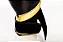 Kit Luva De Boxe Muay Thai Elite + Bandagem Preto/Dourado Pretorian - Imagem 3