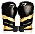 Kit Luva De Boxe Muay Thai Elite + Bandagem Preto/Dourado Pretorian - Imagem 1