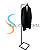 Arara Cabideiro Para Vitrine Porta Look Stile - Escolha a cor - Imagem 3