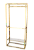 Conjunto Completo Estante Expositora P/ Loja com Tubo Cremalheira - Escolha Medida e Cor - Imagem 1
