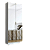 Armário Sapateira com Espelho Branca – Guarda até 30 Pares | Design Elegante com Portas de Abrir com Espelho - Imagem 8